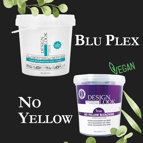 DECOLORING الأزرق PLEX - لا تبييض أصفر نباتي