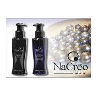 NACRÈO MAN - BLACK PEARL 및 SILVER GEL - PRECIOUS HAIR