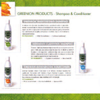 GREENION PRODUCTS - natual ingredients
