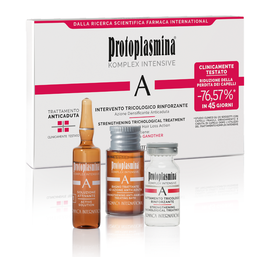 PROTOPLASMINA KOMPLEX ADVANCE FARMACA การรักษา  การดูแลเส้นผม